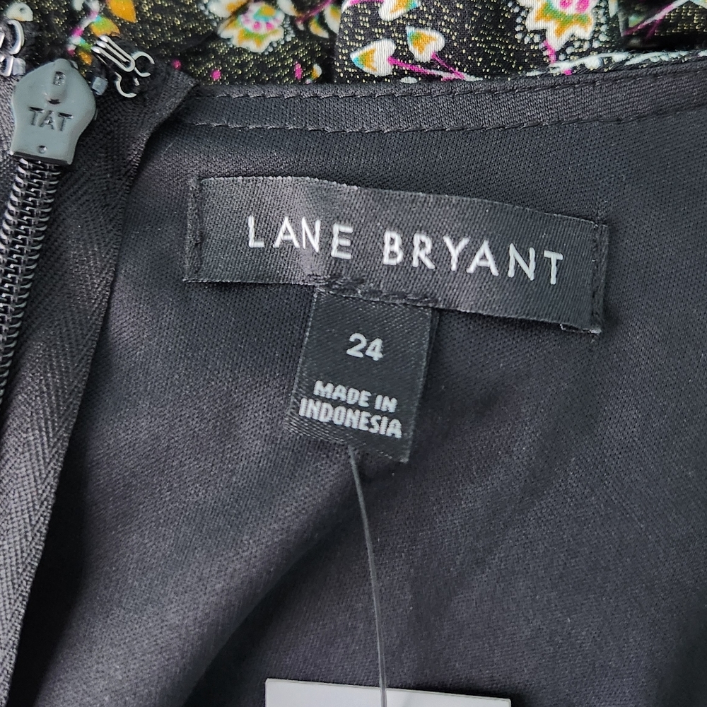 Lane Bryant Faux-Surplice Midi Dress - Picture 4 of 9